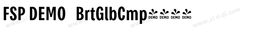 FSP DEMO   BrtGlbCmp字体转换